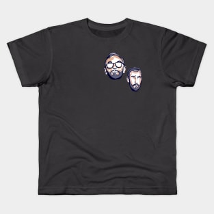 Taskmaster - Greg Davies Alex Horne Faces: simple, graphic, skin tones Kids T-Shirt